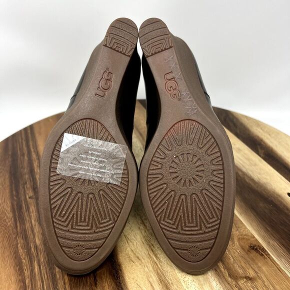 UGG Black and Brown Ankle Boots - Picture 5 of 12